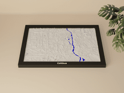 Cottbus - 3D Miniature 3d model
