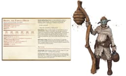Brews - The Bee Keeper - Not The Bees - PRESUPPORTED - Illustrated and Stats - 32mm scale 3d model