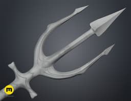 Trident of Poseidon- Aquaman 3d model