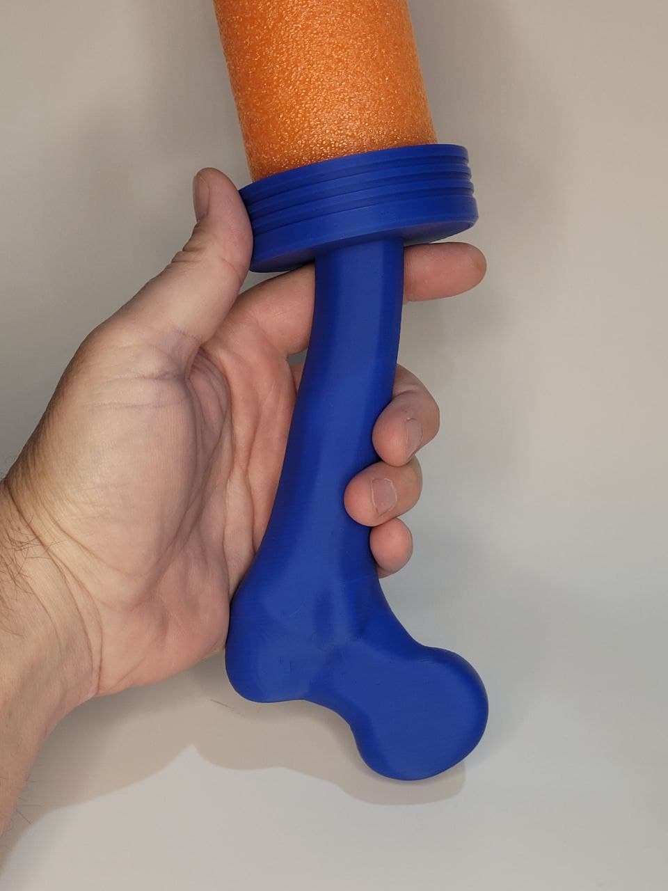Pool Noodle Sword - Bone Sword 3d model