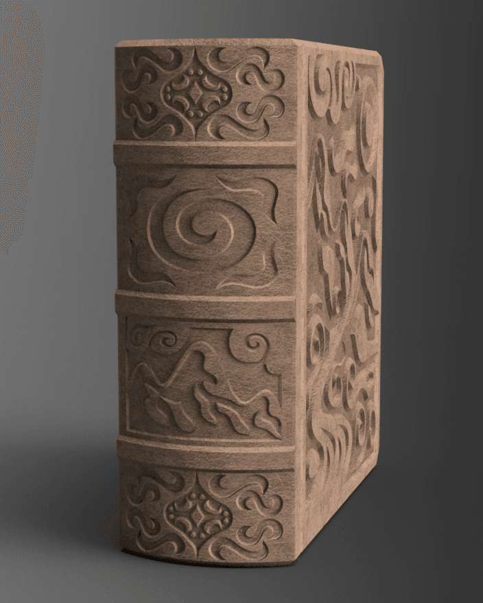 Alternate covers for Master Tome 3d model