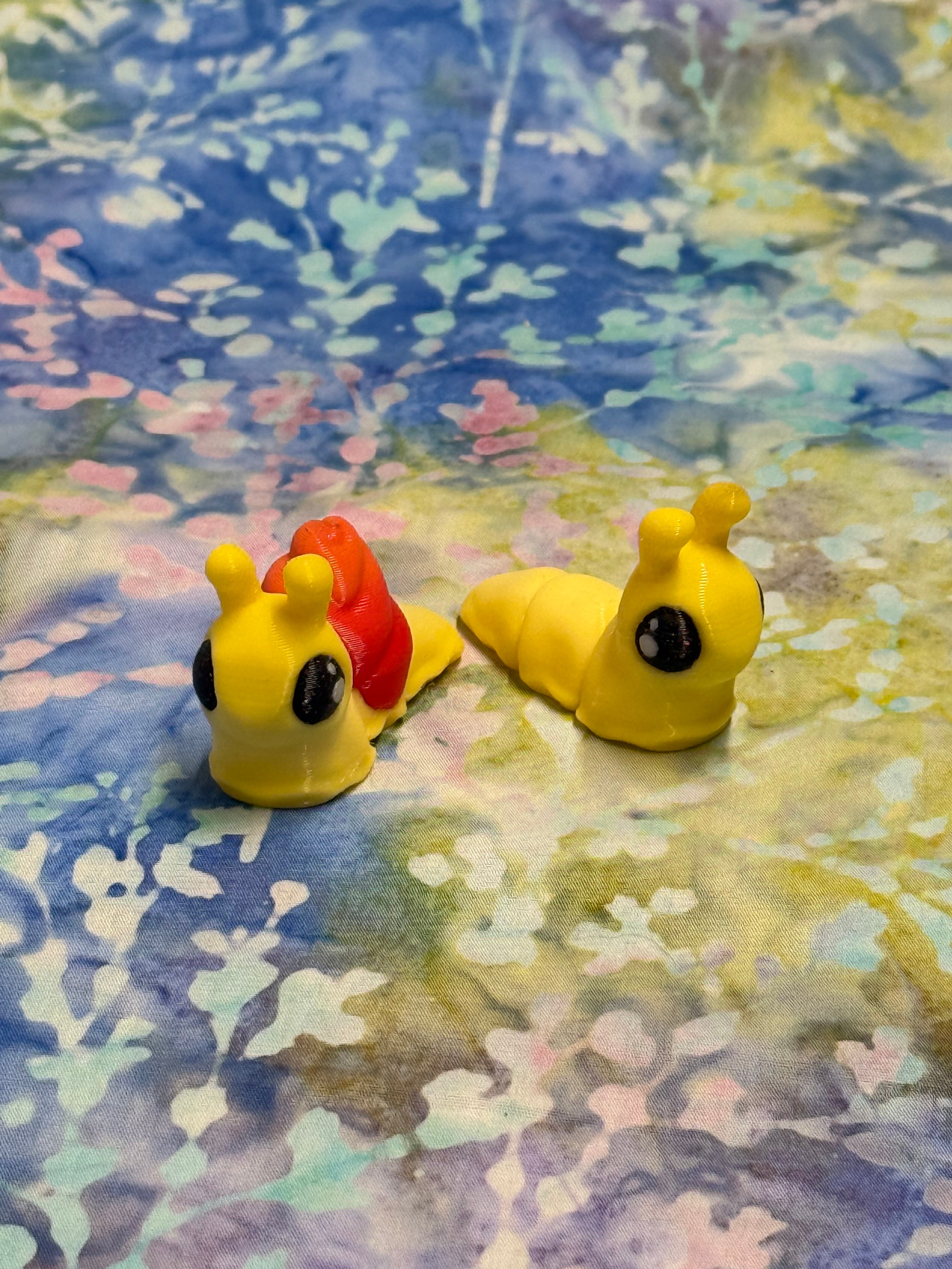 Just-A-Snail and Just-A-Slug 3d model