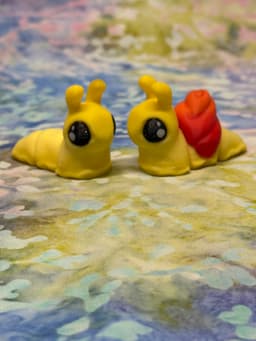 Just-A-Snail and Just-A-Slug 3d model
