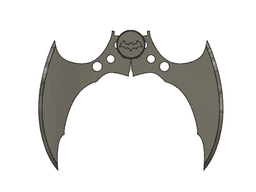 Arkham Knight Batarang 3d model