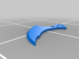Arkham Knight Batarang 3d model