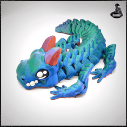 Grumpy Baby Dragon XXL 3d model