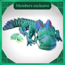 Grumpy Baby Dragon XXL 3d model