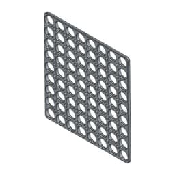 D-LOCK_PANEL.8X9-BLANK 3d model