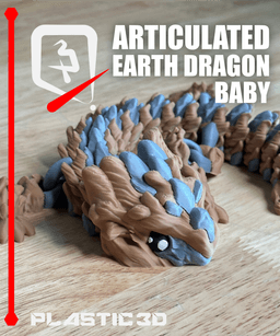 Baby Earth Dragon — The Rocky Sentinels 3d model