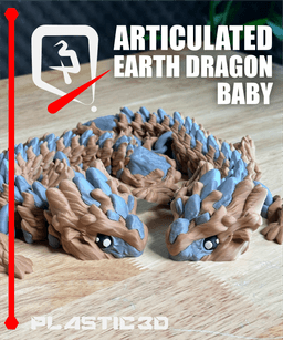 Baby Earth Dragon — The Rocky Sentinels 3d model