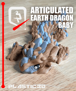 Baby Earth Dragon — The Rocky Sentinels 3d model