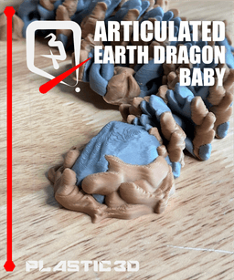 Baby Earth Dragon — The Rocky Sentinels 3d model