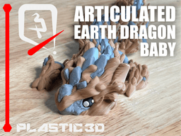 Baby Earth Dragon — The Rocky Sentinels 3d model