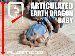 Baby Earth Dragon — The Rocky Sentinels 3d model