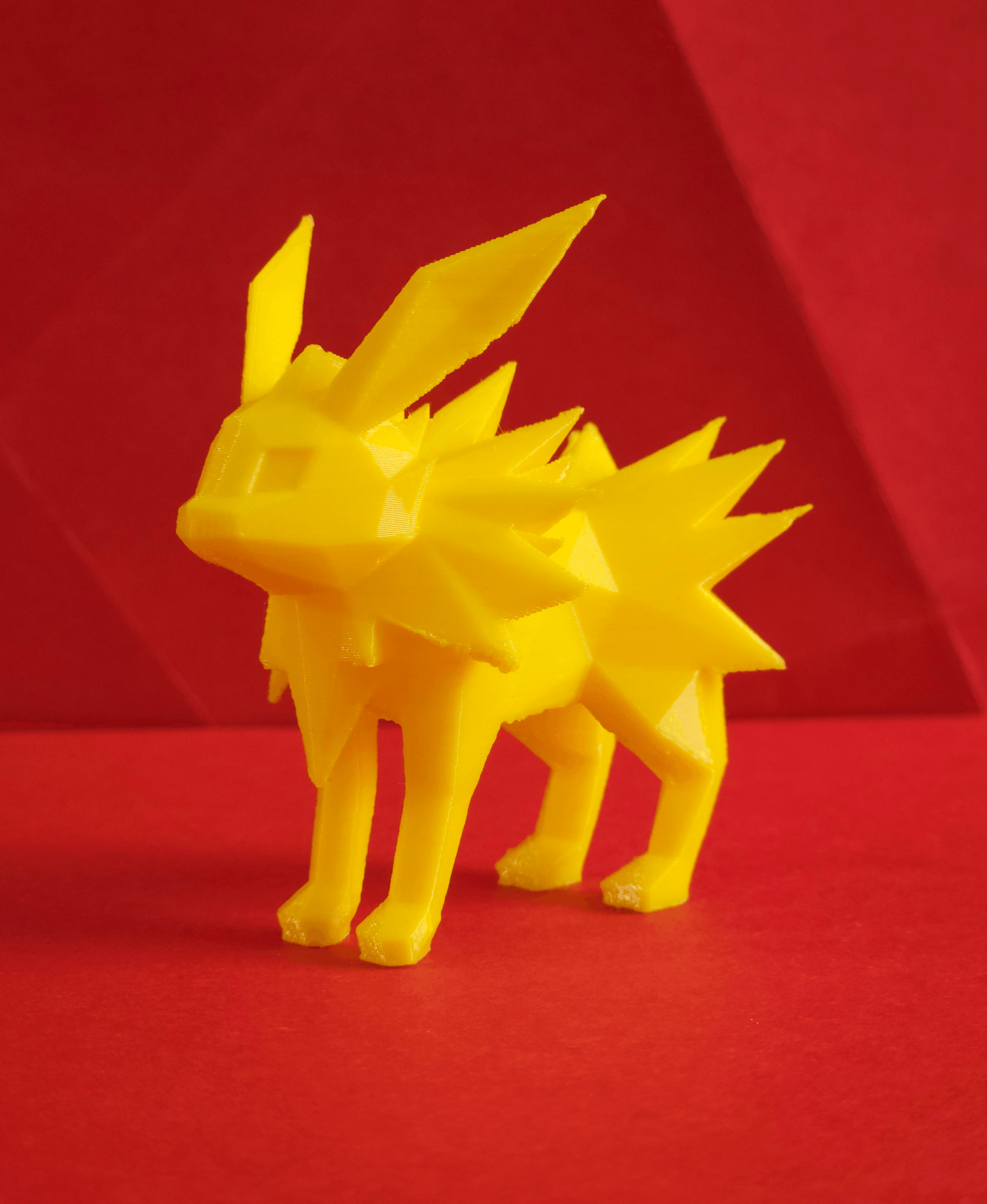 Jolteon Low Poly Pokemon 3d model