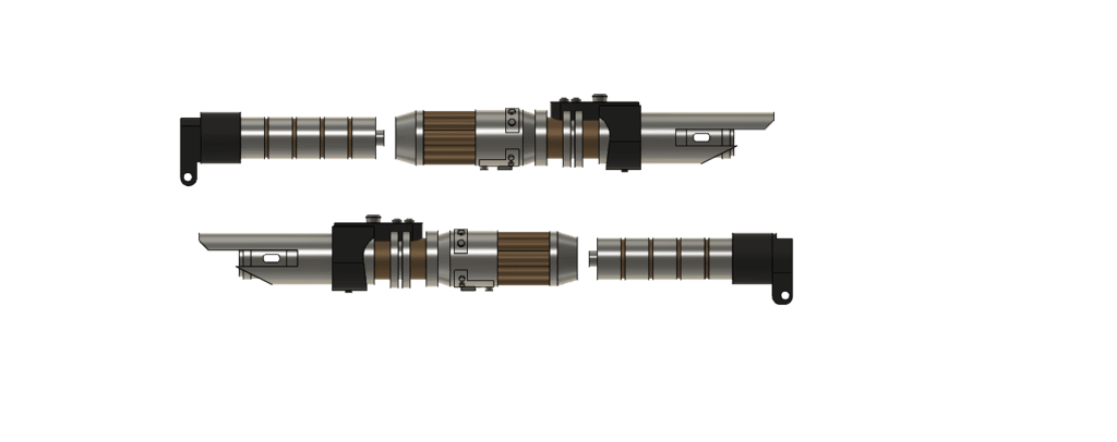 Dark Rey's Lightsaber 3d model