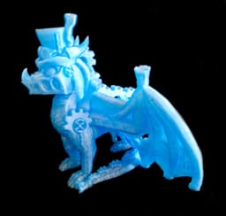 Steampunk Dragon Figure (Commercial Use) 3d model