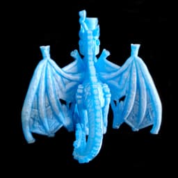 Steampunk Dragon Figure (Commercial Use) 3d model
