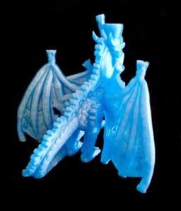 Steampunk Dragon Figure (Commercial Use) 3d model
