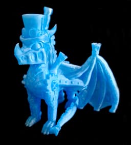 Steampunk Dragon Figure (Commercial Use) 3d model