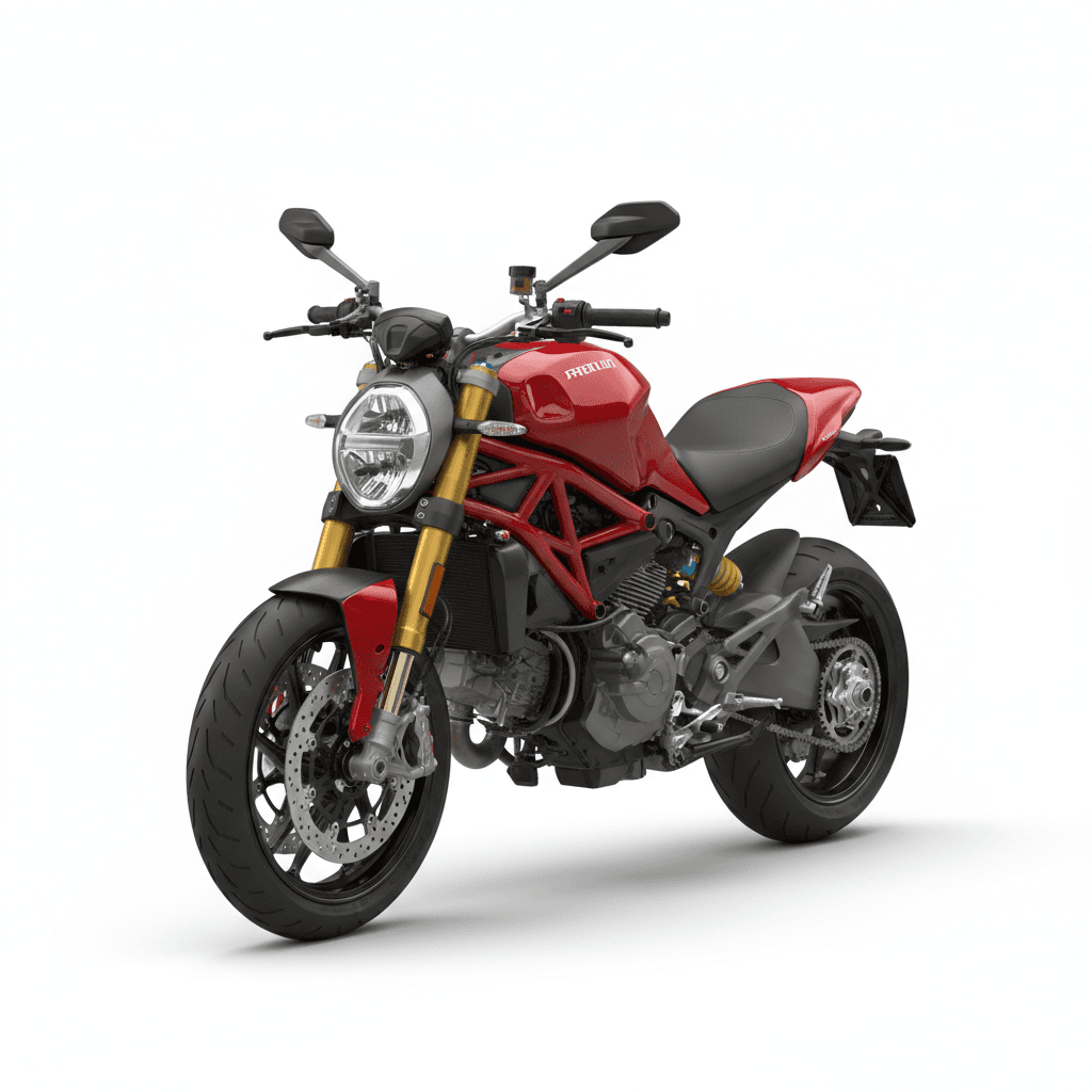 Ducati Monster 821 Performance Motorcycle 3d model