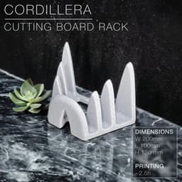 CORDILLERA | Cutting-Board Rack 3d model