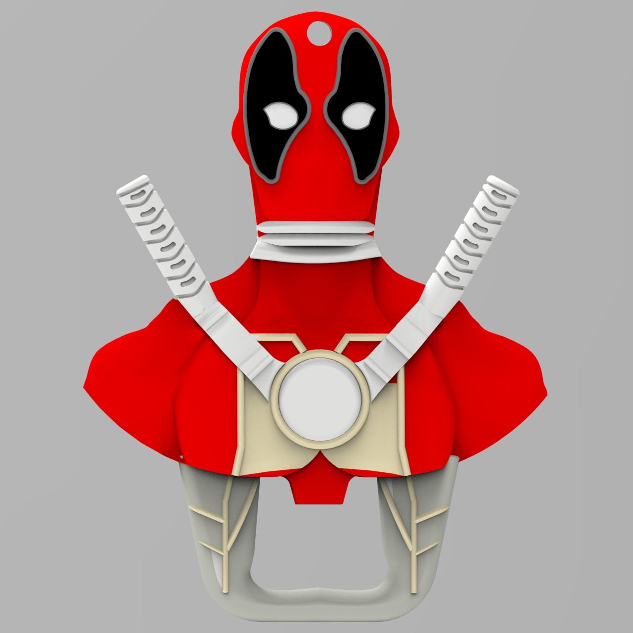 Deadpool opener  3d model