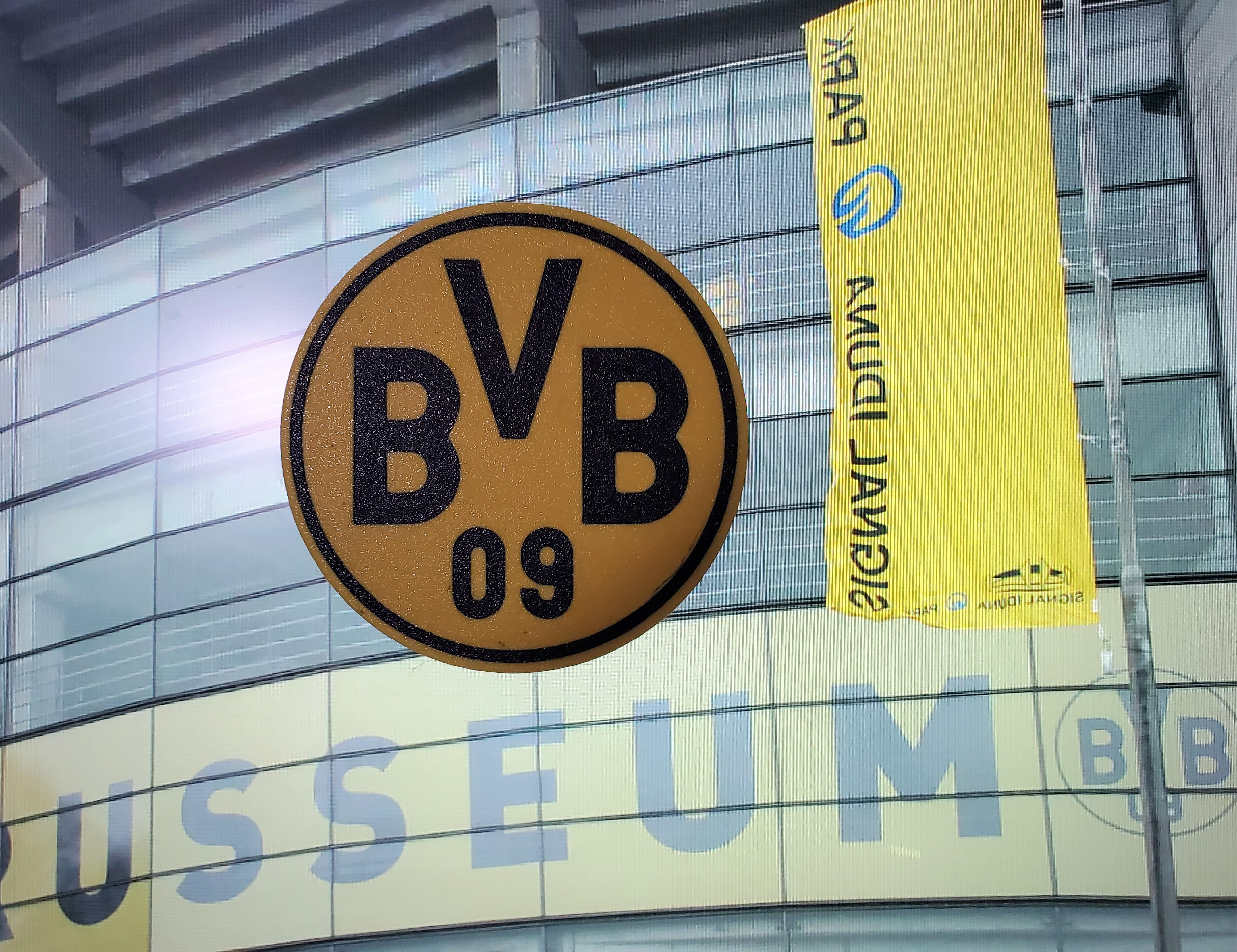 AMS / MMU Ballspielverein Borussia 09 e. V. Dortmund (BVB) coaster or Plaque 3d model