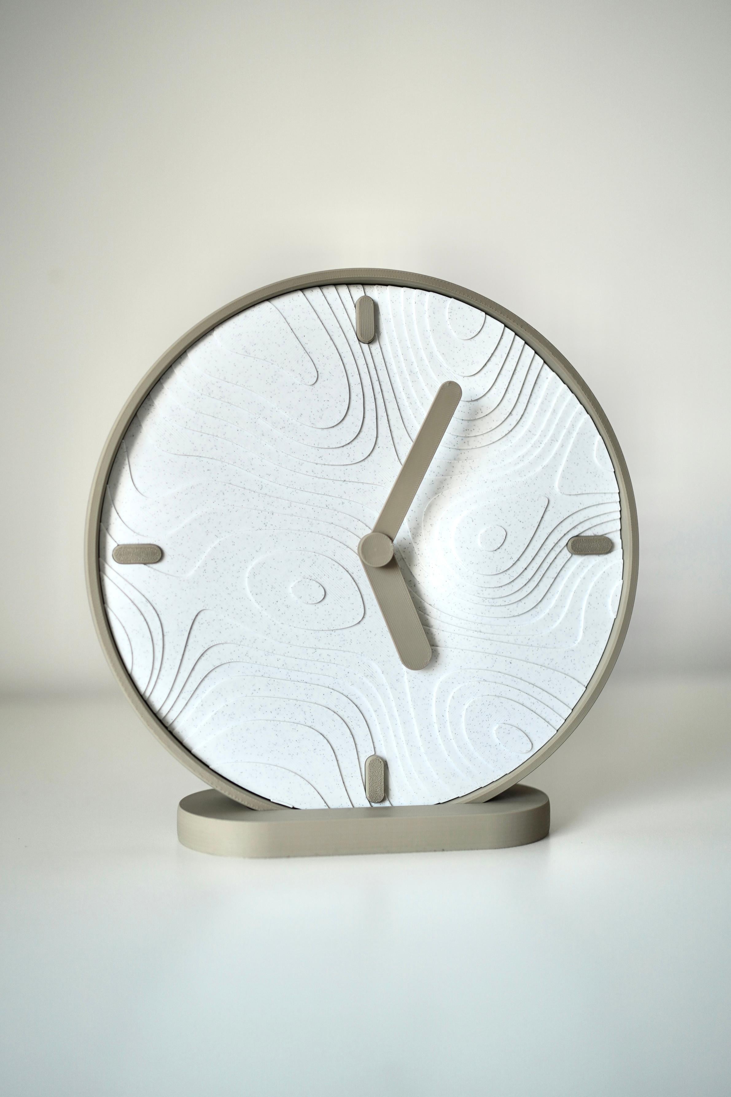 TOPO clock 3d model
