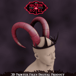 Lilith Cosplay Set Hazbin Hotel 3d model