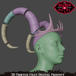 Lilith Cosplay Set Hazbin Hotel 3d model