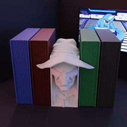 Separador livros bruxa.stl 3d model