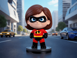 The Incredibles Elastigirl Helen Parr 3d model