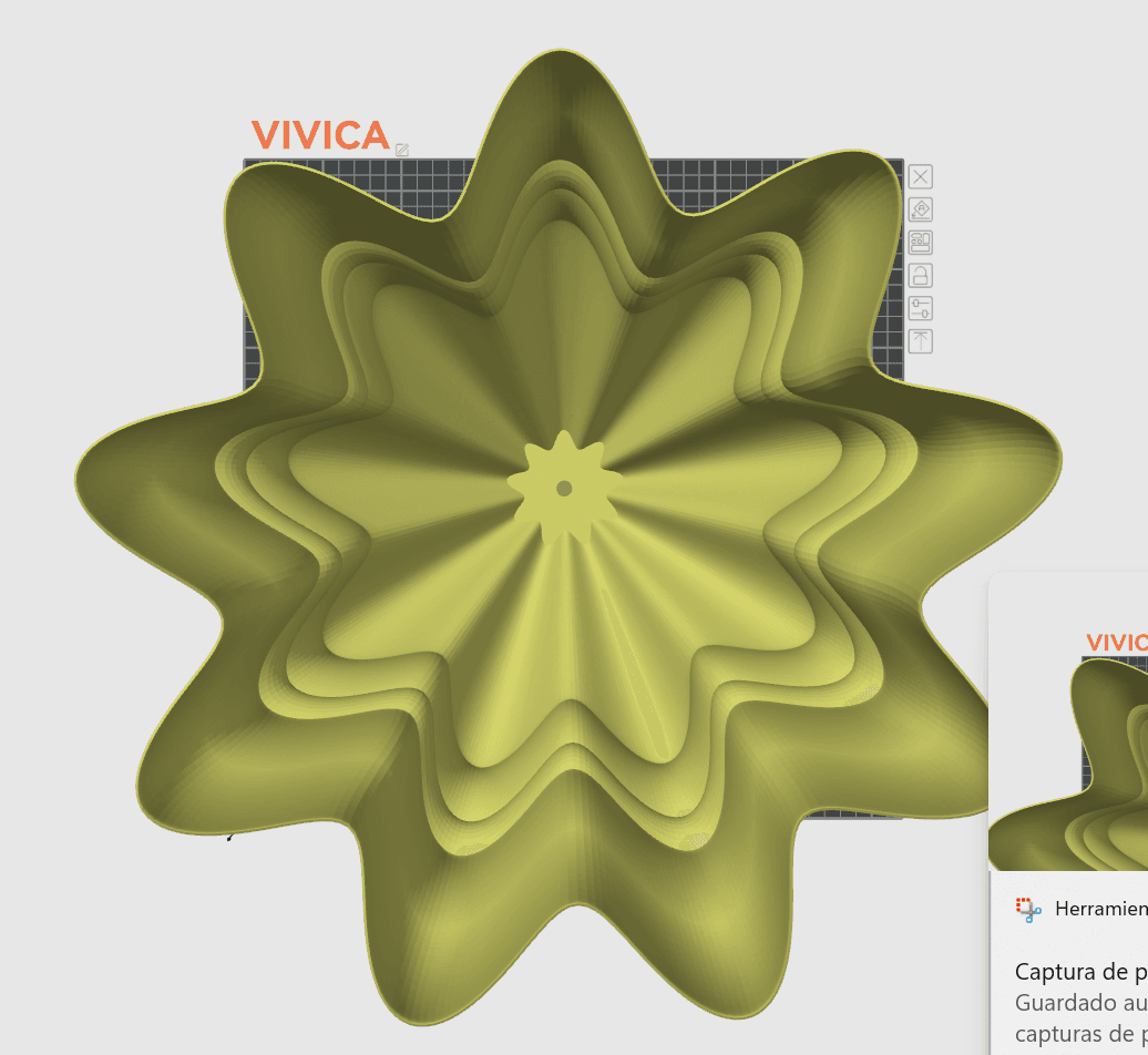 Lampara Colgante Vivica 40x40 3d model