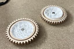 Decorative Cog Shaped Herb Grinder 3d model