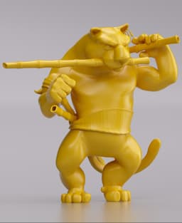 Roronoa Zoro, Tiger Zoan - One Piece 3d model