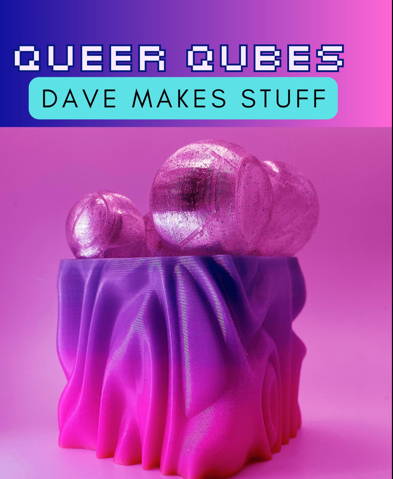 Queer Qubes - For a great cause! - 3d model