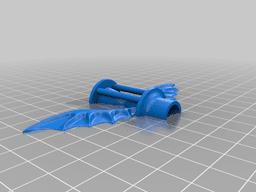 Plague doctor symbol for pole, dowel or ? 3d model
