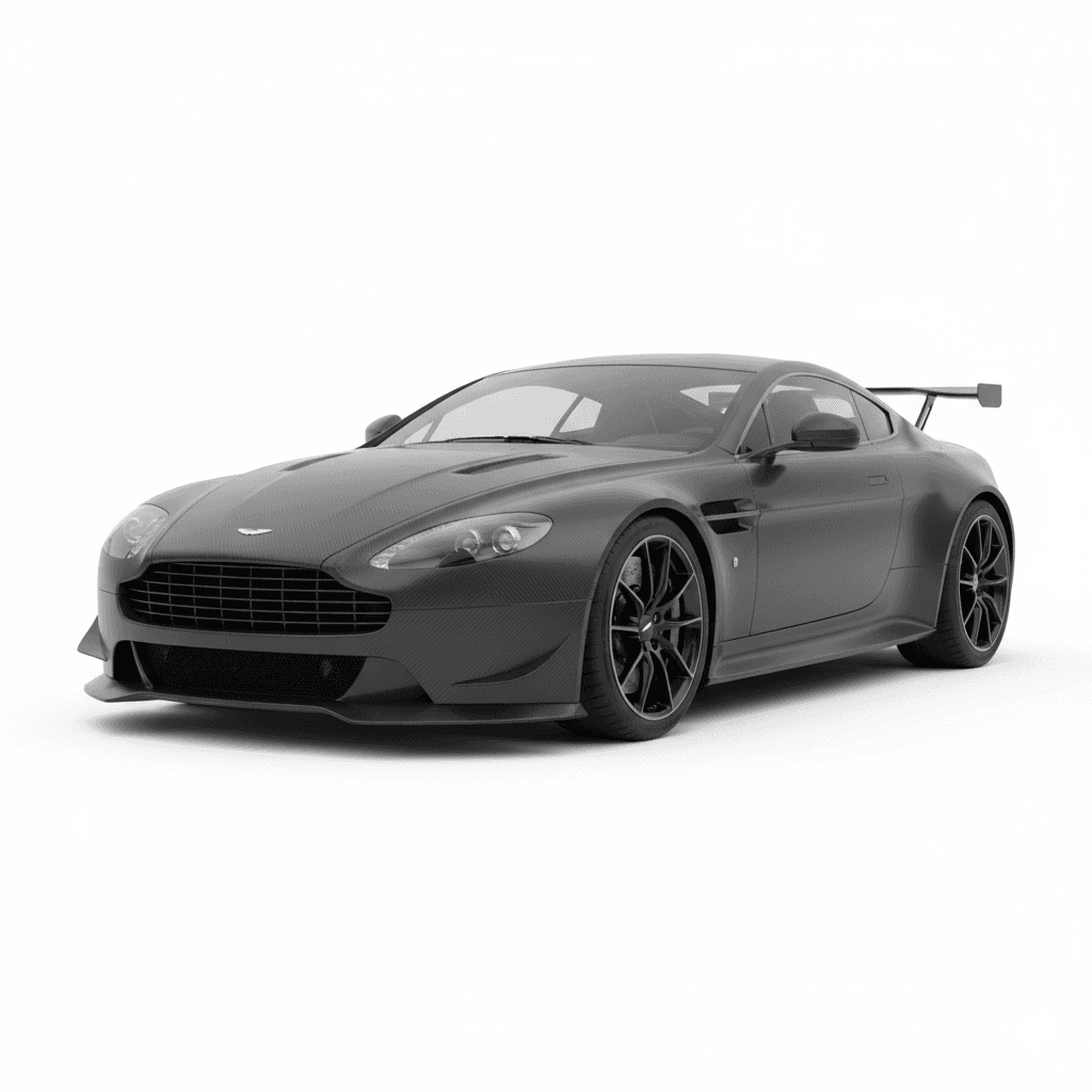 Car : Aston Martin Vantage GT12 Performance Supercar 3d model