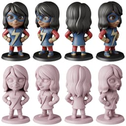 Spidey Amazing Friends STL Files - Spider Team - Superhero 3D Print Models 3d model