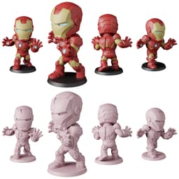 Spidey Amazing Friends STL Files - Spider Team - Superhero 3D Print Models 3d model