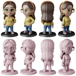 Spidey Amazing Friends STL Files - Spider Team - Superhero 3D Print Models 3d model