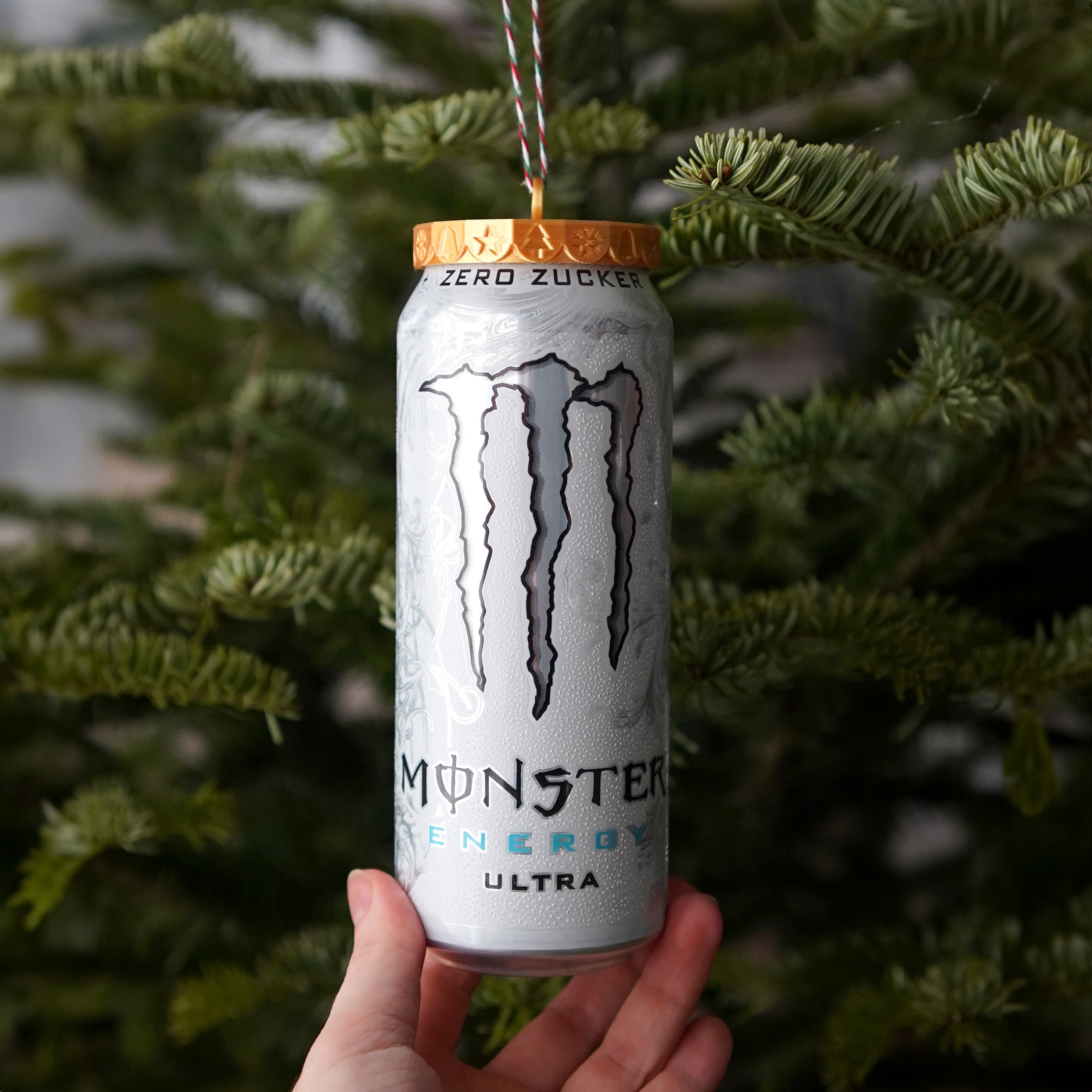Monster Energy Ornament 3d model