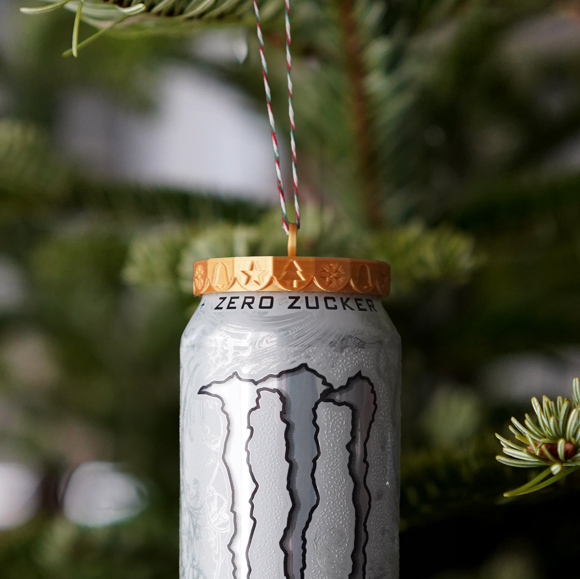 Monster Energy Ornament 3d model