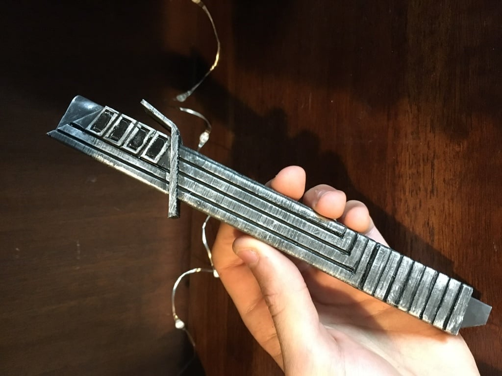 Darksaber from Star Wars and The Mandalorian 3d model