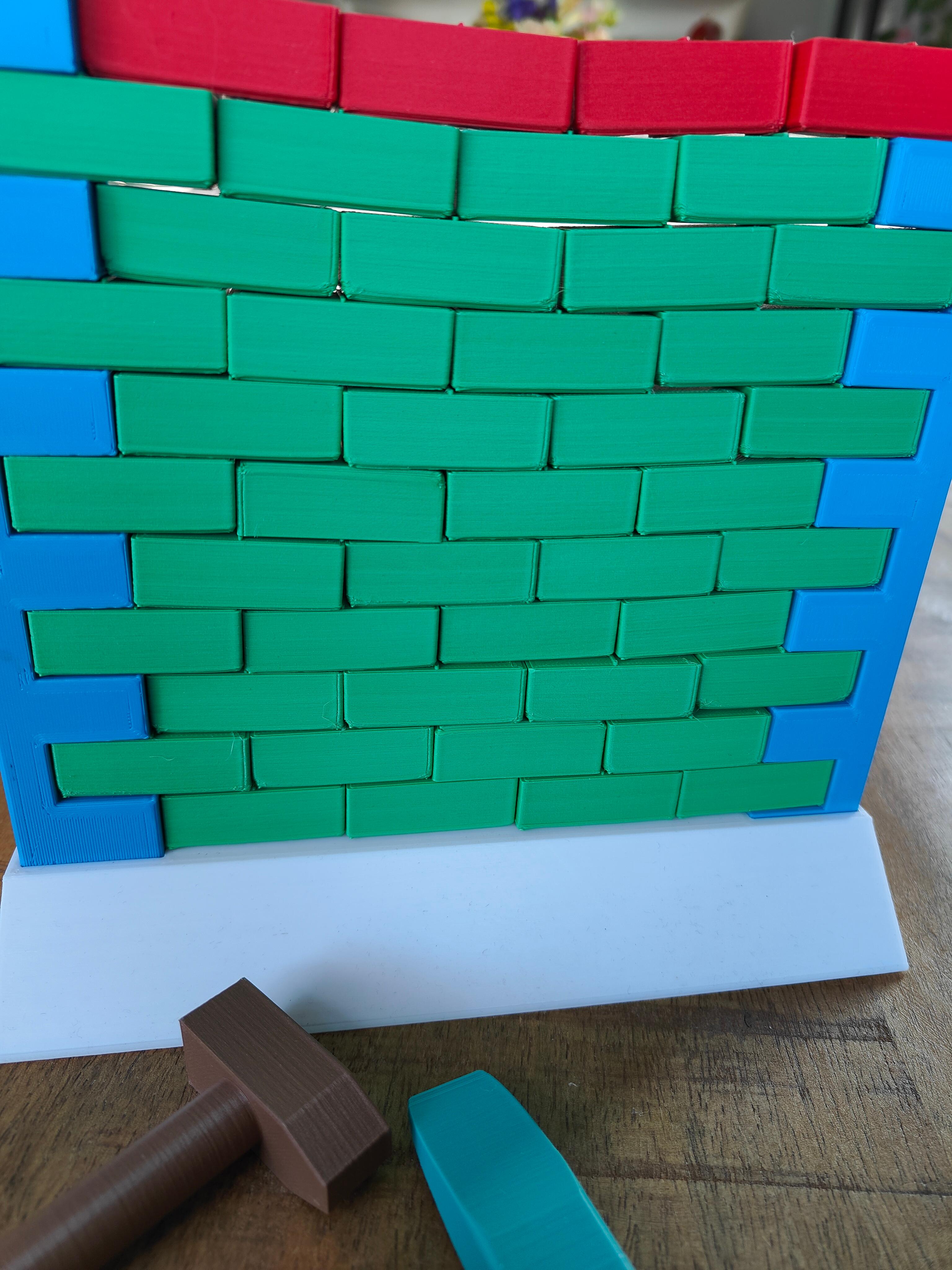 Brick Wall Game 3d model