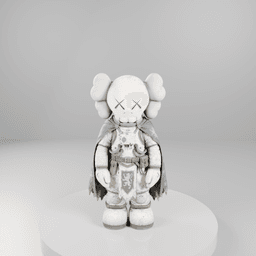 Medieval astronaut x Kaws 3d model
