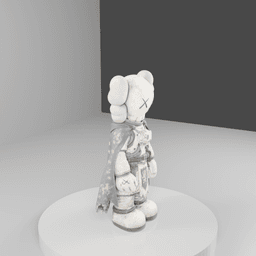 Medieval astronaut x Kaws 3d model