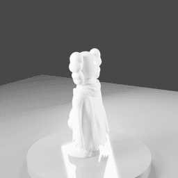 Medieval astronaut x Kaws 3d model