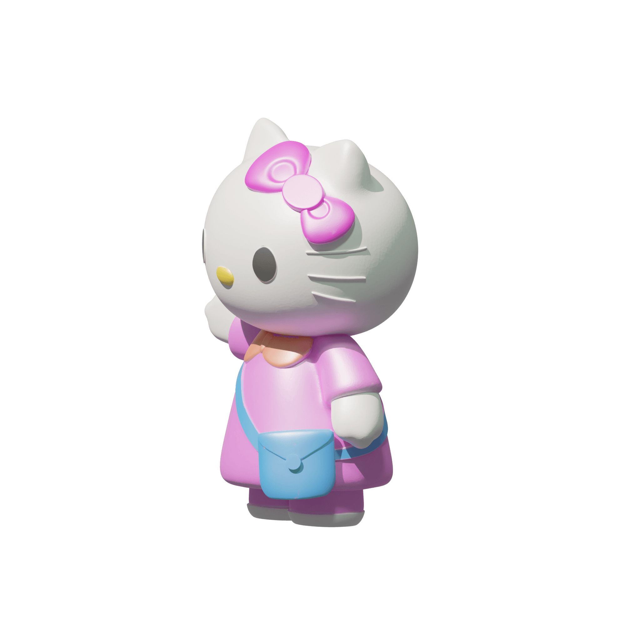 Hello Kitty 1 3d model